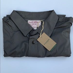 Filson - Feather Cloth Button Up - Charcoal Grey